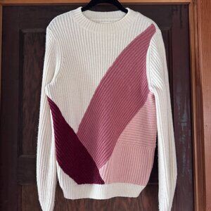Sézane Orson color block jumper